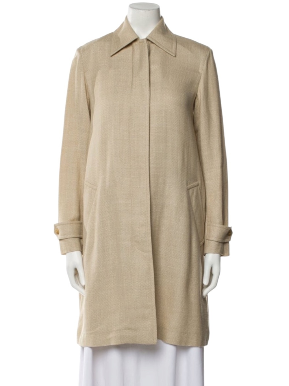 Ralph Lauren Black Label A-Line Lightweight Soft Linen/Silk/Wool Blend
